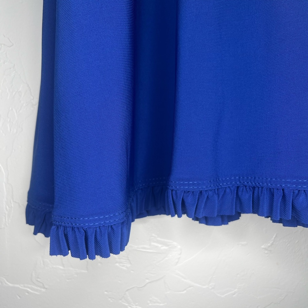 Tash‎ + Sophie Royal Blue Sleeveless Mini Dress - Picture 3 of 7